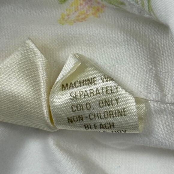 Victorias Secret Gold Label Vintage Button Up Sleep Shirt Long Sleeve Cotton S - Picture 14 of 16